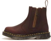 Dr. Martens 2976 Alyson W/Zips AmphibiDonna, Dark Brown Snowplow Wp Dark Brown...
