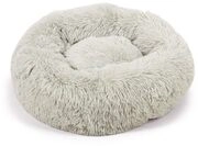 Beeztees Yali, Hundebett, Plusch, Hellgrau, Durchm. 50 cm