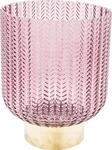 Kare Design Vase Barfly Berry, Rosa, Mundgeblasen, Handarbeit, Deko Vase, Blumenvase,