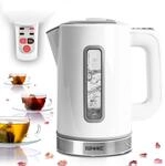 Duronic EK30 WE Wasserkocher, 1,5 Liter Volumen, Temperatureinstellung...