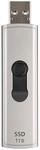 Transcened ESD320A 1TB USB 10Gbps, Type A, Grau, bis zu 1,050 MB/s, Externe SSD