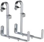 Alba Krapf Blumenkastenhalter Satz verz. Blumenkasten-Halter (RR-3V), Silber