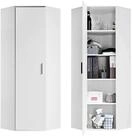 mokebo Mehrzweckschrank Eckschrank (64x180 cm) 'Der Lange' Made in Germany aus...
