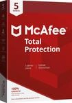 McAfee Total Protection, 5-Ger&auml;te, 1-Jahr, Windows/Mac/Android/iOS (Code in a...