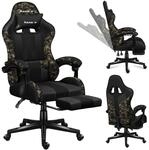 Huzaro Force 4.7 Gaming Stuhl - Ergonomischer B&uuml;rostuhl & PC Stuhl &ndash; Camo 