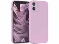 EAZY CASE - Silikonhülle für iPhone 12 Mini Hülle Silikon Case Violett weich