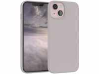 EAZY CASE Premium Silikon Handyhülle kompatibel mit iPhone 13, Slimcover mit
