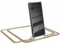 EAZY CASE Handykette kompatibel mit Samsung Galaxy S8 Handyhülle mit Metal