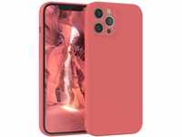 EAZY CASE - Silikonhülle für iPhone 12 Pro Max Hülle Silikon Case Rot weich