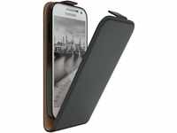 EAZY CASE Hülle kompatibel mit Samsung Galaxy S4 Mini Hülle Flip Cover zum