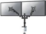 Neomounts by Newstar Monitor-Tischhalterung 17-27 Zoll 2 TFT 2 Gelenke Max.7kg
