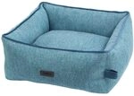 Nobby 61918 Komfortbett eckig LINOU blau L x B x H: 75 x 60 x 23 cm
