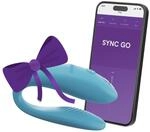 We-Vibe Sync Go Vibrator f&uuml;r Paare Travel Edition - C-F&ouml;rmiger Vibrator - Wearable