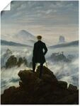 ARTLAND Wanddeko Poster & Kunstdrucke Wandposter 60x80 cm Wandern Berge Wald...