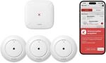 X-Sense Smart Wassermelder mit Batterie, WLAN Wassersensor, kompakter