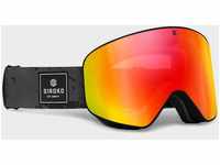 SIROKO - Snowboard- und Skibrillen OTG GX WhistlerLeuchtendes Orange/Schwarz