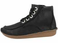 Clarks Damen Funny Cedar Mode-Stiefel, Black Leather, 35,5 EU