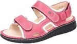 Finn Comfort Wanaka Soft Damen Sandale rosa azalea hielo Nube Agra Glattleder, // EU