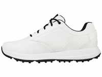 Skechers Herren GO Golf Elite 5 Legend Sneaker, White Leather/Black Trim, 48 EU