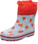 Beck M&auml;dchen Erdbeere Gummistiefel, Blau, 28 EU