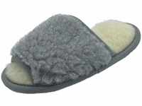 Hollert Damen Hausschuhe Pantoffeln aus Merinowolle Becky warme Schlappen aus