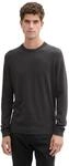 Tom Tailor Herren Basic Strickpullover mit Rundhalsausschnitt