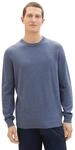 Tom Tailor Herren Basic Strickpullover mit Rundhalsausschnitt