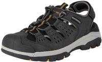 Skechers Herren Tresmen Menard-Sandalen, Schwarzes Synthetik-Mesh, 42.5 EU