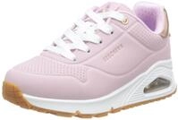 Skechers Unisex-Kinder UNO Fall AirWinter Stiefel, Pinker Synthetikbesatz, 1.5 UK