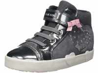 Geox Baby-Mädchen B Kilwi Girl D Sneaker, Grau (Dark Grey), 20 EU