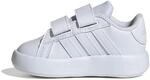 Adidas Unisex Baby Grand Court 2.0 Shoes Kids, Cloud White/Cloud White/Grey, 24 EU