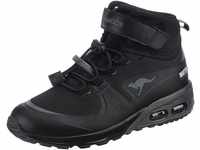 KangaROOS Unisex Kinder Kx-hydro Sneaker, Jet Black Steel Grey, 32 EU