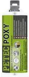 PETEC POXY 2 Komponenten Kleber extra stark Epoxidharz Klebstoff transparent 50 ml
