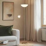 Lindby Stehlampe Elaina (Modern) in Gold/Messing aus Metall (2 flammig, E27) -