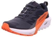 Salomon Sense Ride 5 GTX Trailrunningschuhe India Ink/Carbon/Dragon Fire UK 10 - EU