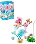 PLAYMOBIL Princess Magic 71504 Meerjungfrauen-Kinder mit Quallen ab 4 Jahren