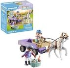PLAYMOBIL Horses of Waterfall 71496 Ponykutsche, Zauberhafter Ausflug mit dem Pony,