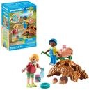 PLAYMOBIL MyLife 71512 Pflege der Igelfamilie, ab 4 Jahren