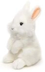 Uni-Toys - Angorakaninchen wei&szlig;, stehend - 18 cm (H&ouml;he) - Pl&uuml;sch-Hase, Kaninchen -