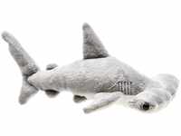 Uni-Toys - Hammerhai - 26 cm (Länge) - Plüsch-Fisch, Hai - Plüschtier, Kuscheltier