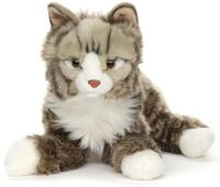 Uni-Toys - Norwegische Waldkatze - 46 cm (L&auml;nge) - Pl&uuml;sch-Katze - Pl&uuml;schtier,