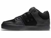 DC Shoes Herren Pure Sneaker, Black/Black/Gum, 41 EU