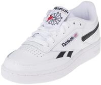 Reebok Unisex Club C Revenge Sneaker,Ftwwht Black Ftwwht,40 EU