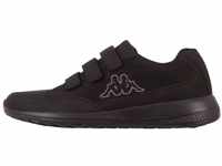 Kappa Unisex Follow Vl Sneaker, 1116 black/grey, 36 EU