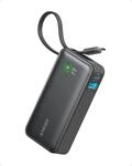 Anker Nano Powerbank, 10.000mAh Powerbank mit integriertem USB-C Kabel, PD 30W