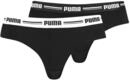 PUMA Damen Brazilian Unterw&auml;sche, Schwarz, S EU