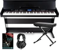 FunKey DP-88 II Digitalpiano Set (88 anschlagsdynamische Tasten, 360 Sounds, 160