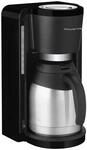 Rowenta Edelstahl Thermo Kaffeemaschine CT 3818 schwarz.