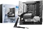 MSI B760M Project Zero Mainboard, Back Connect mATX - Unterst&uuml;tzt Intel Core