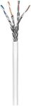 goobay CAT 6 Verlegekabel 305m, S/FTP PiMF doppelt geschirmt, Netzwerkkabel Starr AWG
